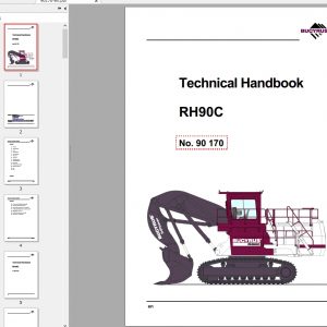 CAT Hydraulic Shovel 6018 FS RH90C 90170 Service Manual BI647563 1