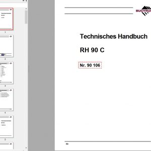 CAT Hydraulic Shovel 6018 RH90C 90106 Service Manual BI646976 DE 1