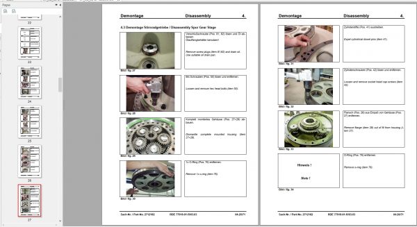 CAT Hydraulic Shovel 6030 RH120E 120195 Service Manual BI647759 4