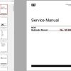CAT Hydraulic Shovel 6030 RH120E 120260 Service Manual BI647824 2013 1