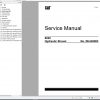 CAT Hydraulic Shovel 6040 DHJ40083 RH170083 Service Manual EM026518BI647909 00 1