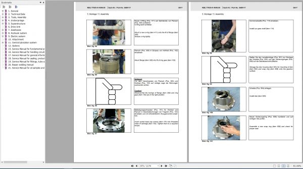 CAT Hydraulic Shovel 6040 DHJ40083 RH170083 Service Manual EM026518BI647909 00 3