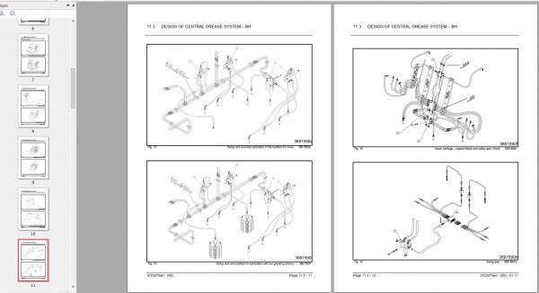 CAT Hydraulic Shovel 6040 RH170 170125 Service Manual BI647951 2013 4