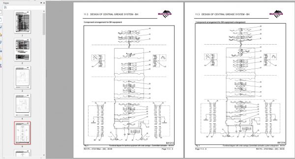 CAT Hydraulic Shovel 6040 RH170B 170081 Service Manual BI647907 3
