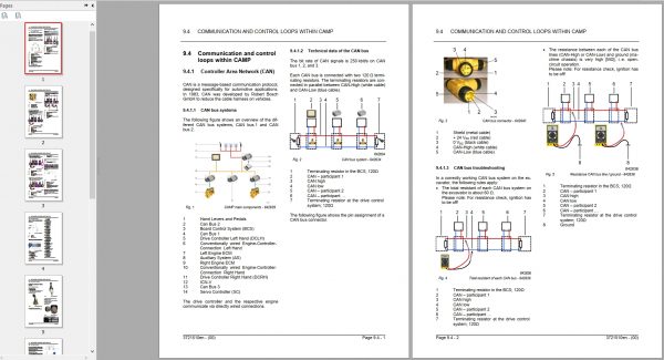 CAT Hydraulic Shovel 6040 RH170B 170086 Service Manual BI647912 2010 3
