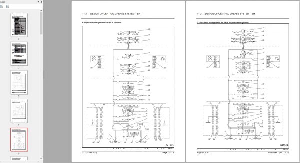 CAT Hydraulic Shovel 6040 RH170B 170086 Service Manual BI647912 2010 4