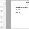 CAT Hydraulic Shovel 6050 FS RH200 200125 Service Manual BI647211 DE 1