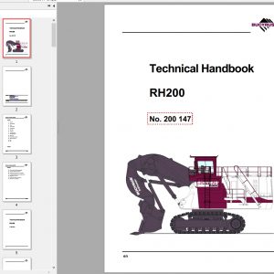 CAT Hydraulic Shovel 6050 FS RH200 200147 Service Manual BI648041 2011 1