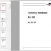CAT Hydraulic Shovel 6050 RH200 200110 Service Manual BI648004 1