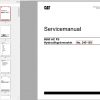 CAT Hydraulic Shovel 6060 AC FS RH340 340155 Service Manual BI648463 2012 SV 1