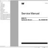 CAT Hydraulic Shovel 6060 FS DH360195 RH340195 Service Manual EM029085 2018 1