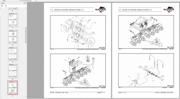 CAT Hydraulic Shovel 6060 FS RH340B 340071 Service Manual BI648137 4