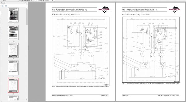 CAT Hydraulic Shovel 6060 RH340B 340057 Service Manual BI647274 DE 3