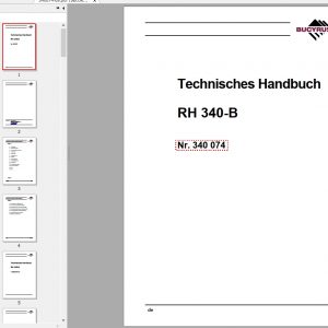 CAT Hydraulic Shovel 6060 RH340B 340074 Service Manual BI647291 DE 1