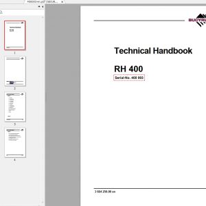 CAT Hydraulic Shovel 6090 FS RH400 400003 Service Manual BI648247 1