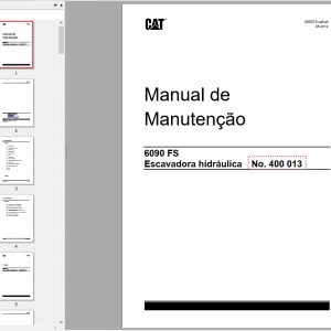 CAT Hydraulic Shovel 6090 FS RH400 400013 Service Manual BI648399 2012 PT 1