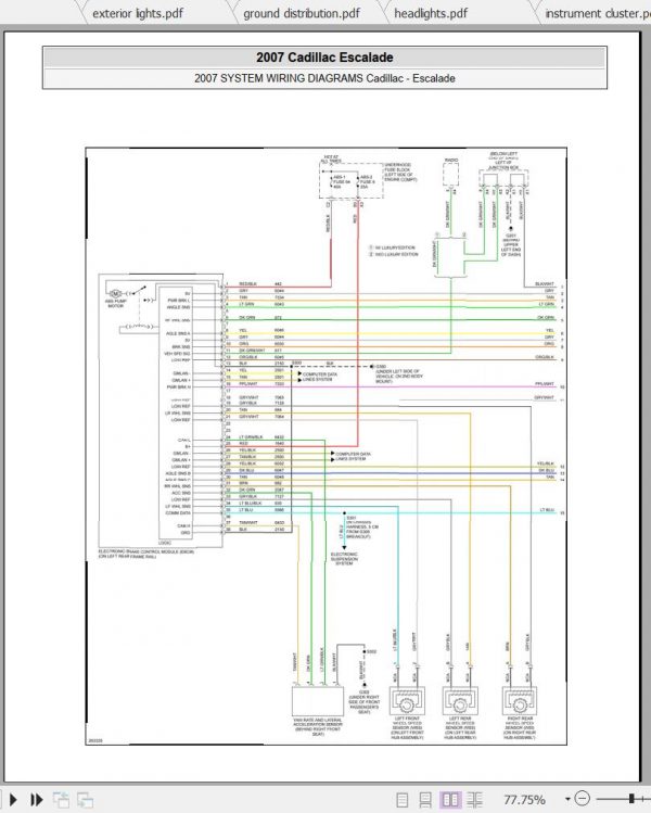 Chevrolet Tahoe 20072013 Service Repair Manual