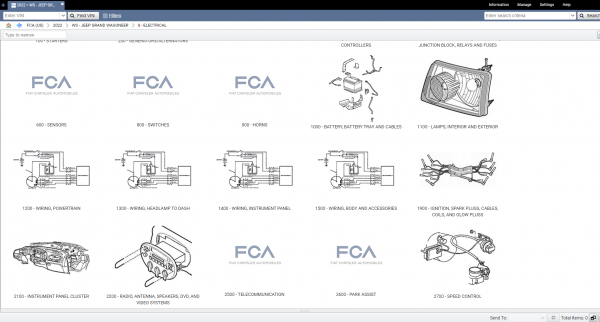 Chrysler Fiat FCA EPC5 International 08.2021 Spare Parts Catalog New DVD 11 1