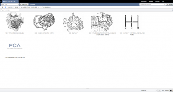 Chrysler Fiat FCA EPC5 International 08.2021 Spare Parts Catalog New DVD 8 1