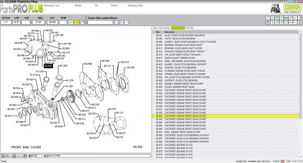 Clark ForkLift Parts Pro Plus v522 10.2021 Spare Parts Catalog DVD 5
