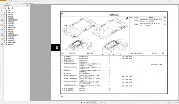 GAC Motor Trumpchi 1.47GB PDF Full All Model Part Manual 06 9