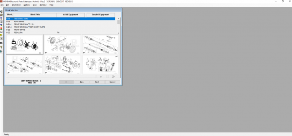 HONDA EPC GENERAL 10.2021 SPARE PARTS CATALOG DVD 8