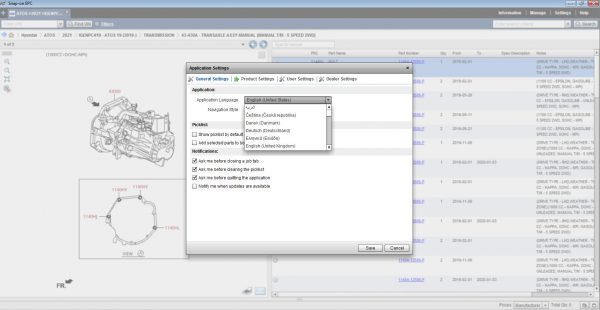 HYUNDAI GLOBAL Snap On EPC 09.2021 Spare Parts Catalog 6