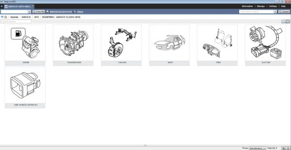 HYUNDAI GLOBAL Snap On EPC 09.2021 Spare Parts Catalog 7