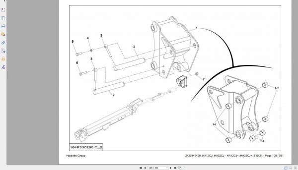Haulotte Diesel Articulating Booms HA12CJHA33CJ HA12CJ HA33CJ Spare Parts Catalog 10.2021 EN FR 2