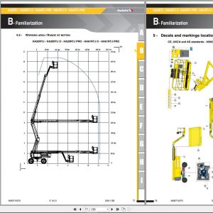Haulotte Diesel Articulating Booms HA20RTJ HA61RTJ HA20RTJ O HA61RTJ O HA20 1