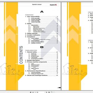 Haulotte Diesel Scissor Lifts COMPACT 10DX COMPACT 2668RT COMPACT 12DX COMPACT 3368R 2