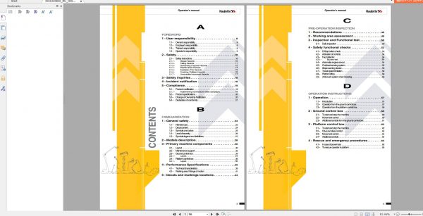Haulotte Diesel Scissor Lifts COMPACT 10DX COMPACT 2668RT COMPACT 12DX COMPACT 3368R 2