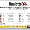 Haulotte Electric Articulating Booms HA16RTJ HA46RTJ HA16RTJO HA46RTJO HA16RT 1