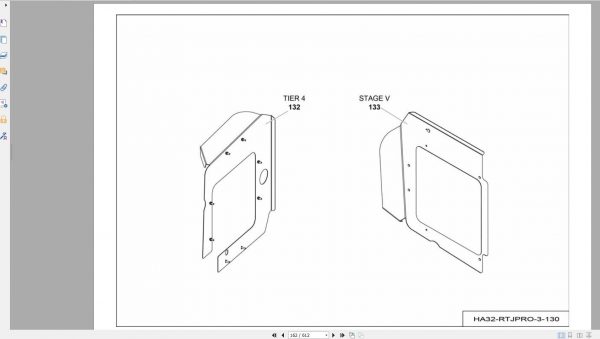 Haulotte Electric Articulating Booms HA32RTJ PRO HA100RTJ PRO Spare Parts Catalog 06.2021 EN DE 2