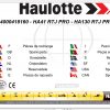Haulotte Electric Articulating Booms HA41RTJ PRO HA130RTJ PRO Spare Parts Catalog 06.2021 EN DE 1