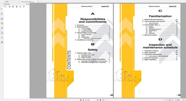 Haulotte Electric Scissor Lifts HS15E HS4390E HS15E PRO HS4390E PRO HS18E HS18E P