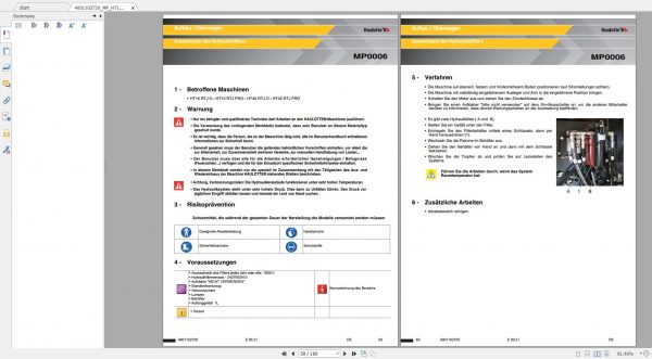 Haulotte Telescopic Booms HT16RTJ O HT46RTJ O HT16RTJ PRO HT46RTJ PRO Maintenance Manual 09.2021
