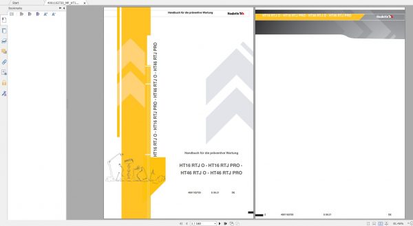 Haulotte Telescopic Booms HT16RTJ O HT46RTJ O HT16RTJ PRO HT46RTJ PRO Maintenance Manual 09.2021 D 1