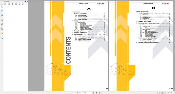 Haulotte Telescopic Booms HT23RTJ OHT67RTJ O HT23RTJ PRO HT67RTJ PRO Operator Manual 10.2021 EN 2