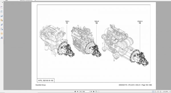 Haulotte Telescopic Booms HTL3210 Spare Parts Catalog 04.2021 EN DE 2