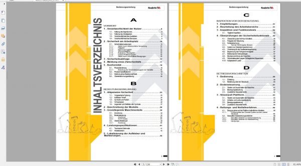 Haulotte Vertical Masts STAR 10 AE STAR 26J AE Operator Manual 09.2021 DE 2