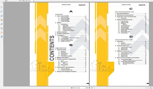 Haulotte Vertical Masts STAR 10 AE STAR 26J AE Operator Manual 09.2021 EN 2