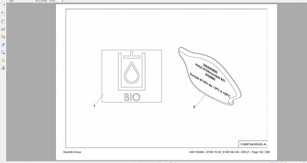 Haulotte Vertical Masts STAR 10 AE STAR 26J AE Spare Parts Catalog 09.2021 EN FR 4001150460 1