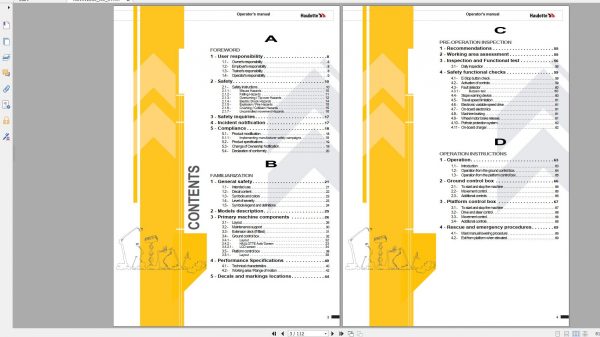 Haulotte Vertical Masts STAR 6 AE STAR 13 AE Operator Manual 04.2021 EN 2