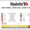 Haulotte Vertical Masts STAR 6 AE STAR 13 AE Spare Parts Catalog 04.2021 EN DE 1