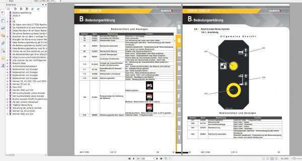 Haulotte Vertical Masts STAR 6P AE STAR 13P AE Operator Manual 07.2021 DE 2