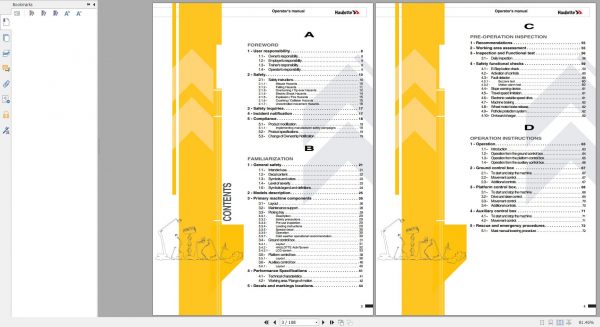 Haulotte Vertical Masts STAR 6P AE STAR 13P AE Operator Manual 10.2020 EN 2