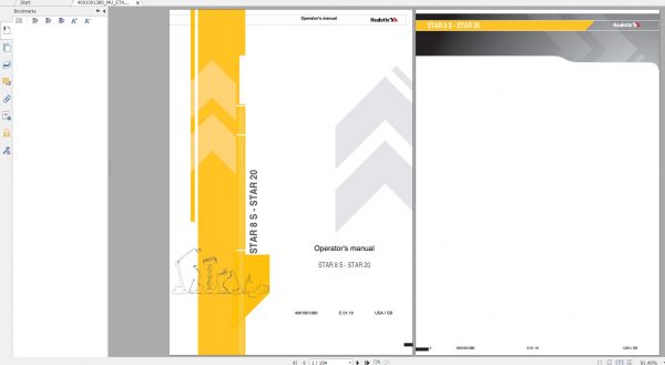 Haulotte Vertical Masts STAR 8S AC STAR 20 AC Operator Manual 01.2019 EN 1