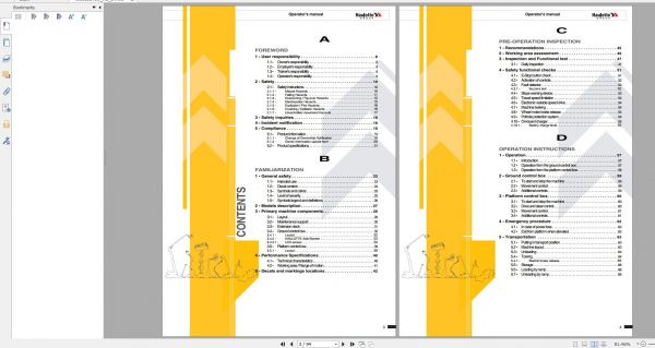 Haulotte Vertical Masts STAR 8S AC STAR 20 AC Operator Manual 03.2017 EN 2