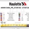 Haulotte Vertical Masts STAR 8S AC STAR 20 AC Spare Parts Catalog 10.2017 EN DE 1